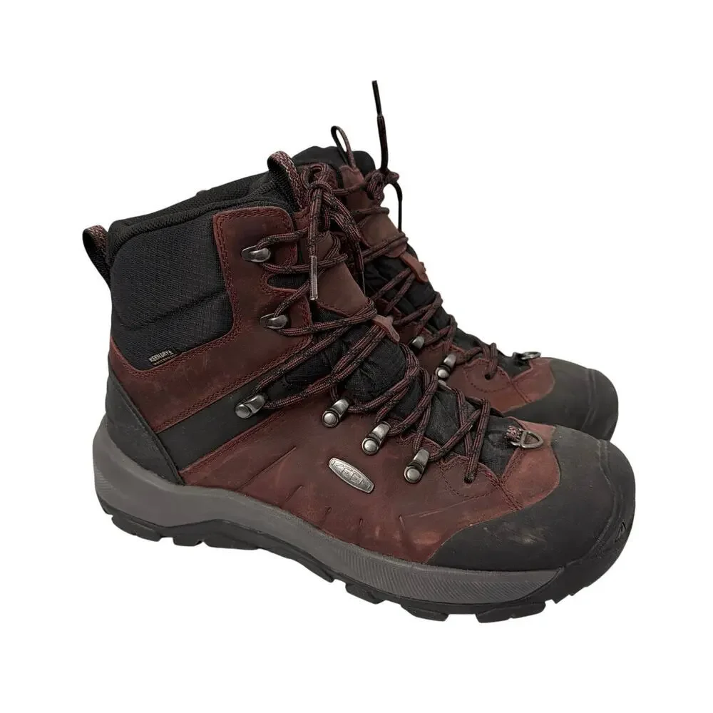 Keen Boots Womens Size 10 Revel IV Mid Polar Waterproof Insulated NO INSOLES